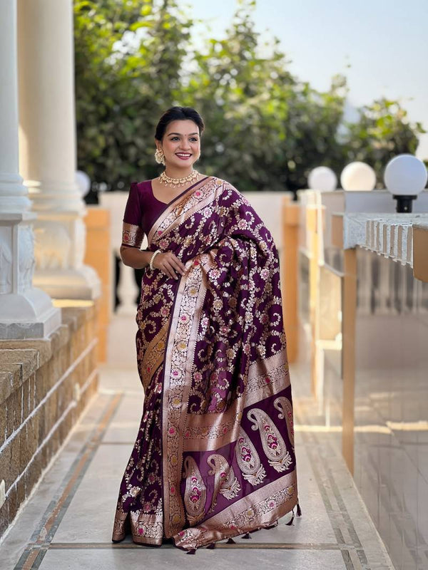 Meenakari Muse: The Banarasi Silk Celebration
